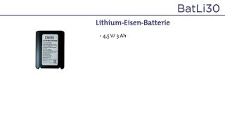 Daitem BATLI30 Lithium-Eisen Batterie 4,5V / 3Ah