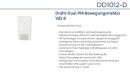 Daitem DD1012-D Draht-PIR-Bewegungsmelder VdS B...