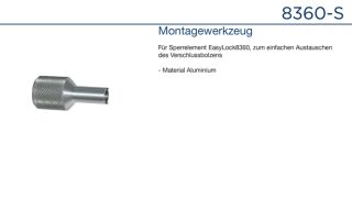 Daitem 8360-S Montagewerkzeug zum Sperrelement 8360