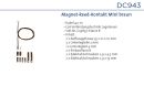 Daitem DC943 Magnet-Reedkontakt Mini, braun