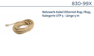 Daitem 830-99X Netzwerkkabel 5m