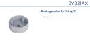 Daitem SV821AX Montagesockel Höhe 32mm
