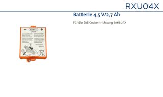Daitem RXU04X Alkaline-Batteriepack 4,5V/2,7Ah