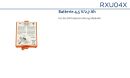 Daitem RXU04X Alkaline-Batteriepack 4,5V/2,7Ah