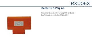 Daitem RXU06X Alkaline-Batteriepack 6V 15Ah