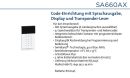 Daitem SA660AX Code-Einrichtung mit Sprachausgabe