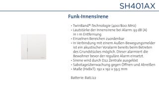 Daitem SH401AX Funk-Innensirene
