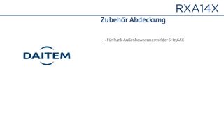 Daitem RXA14X Dichtung und Linsen für SH156AX, SH158AX
