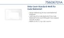 Daitem 75606701A Deko-Abdeckung Weiß für...