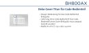 Daitem BH800AX Deko-Abdeckung Titan für Code-Bedienteil
