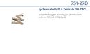 Daitem 751-27D Systemkabel TAS-TWG neben der Zentrale...