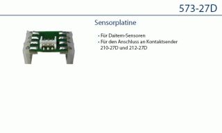 Daitem 573-27D Sensorplatine für Daitem Sensoren