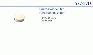 Daitem 577-27D Ersatz-Plomben für Kontaktsender, Farbe