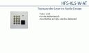 Daitem HFS-KLS-W-AT Transponder-Leser im Siedle Design,...