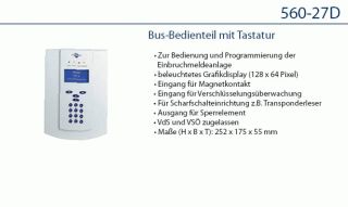 Daitem 560-27D Bus-Bedienteil