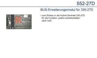 Daitem 552-27D Bus-Erweiterungsmodul