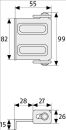 Abus SW1 W
