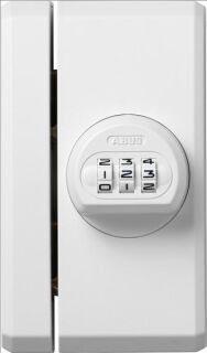 ABUS FTS106 Fenster-Zahlenschloss – Weiß