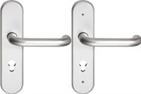 Schutzdrückergarnitur 72mm Edelstahl
