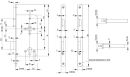 BKS Haustürschloss 0024 Stulp 28 mm für...