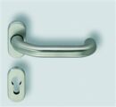 FH-U-Form Rosetten-Drückergarnitur / 9 mm 386405 /...