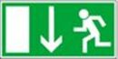 Rettungswegschilder / Rettungsweg d.Ausgang