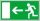 Rettungswegschilder / Symbol links