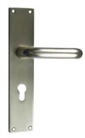 Alu-Guss-Langschild (250x53mm) mit U-Form festdrehbar / F2 / 72 mm