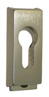 Schiebeschutzrosette für Met.-Türen 455/06, F2-elox., 6 mm Stärke