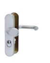 Alu-Sicherheitslangschildgrt. mit Kernziehschutz 72 mm/...