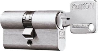 IKON SK6-NP Profilzylinder mit Sperr-Nocke im Vectorprofil inkl. 3 Schlüssel